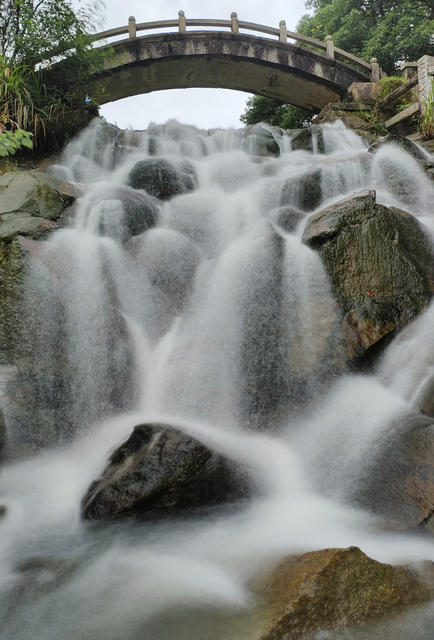 南岳 荷塘 水帘洞