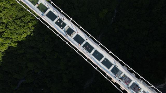 张家界大峡谷玻璃桥