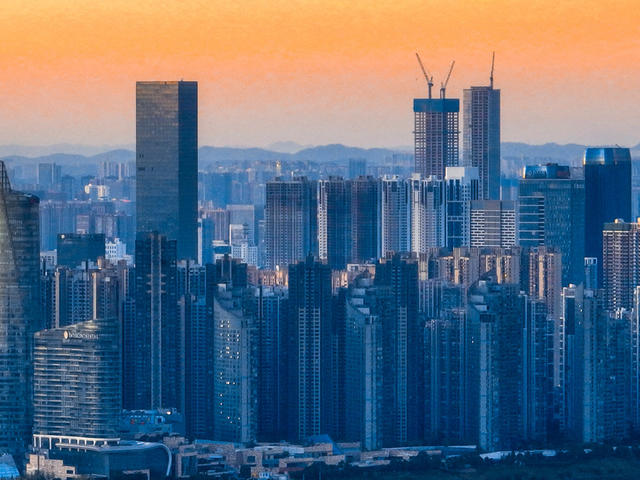 航拍、风光、月亮岛、银星湾