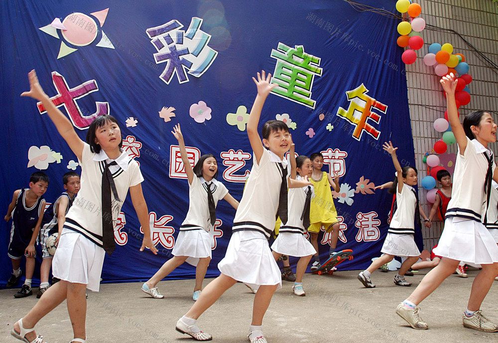 长沙小学生展示才艺