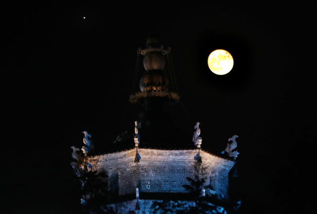 木星 合月 天象