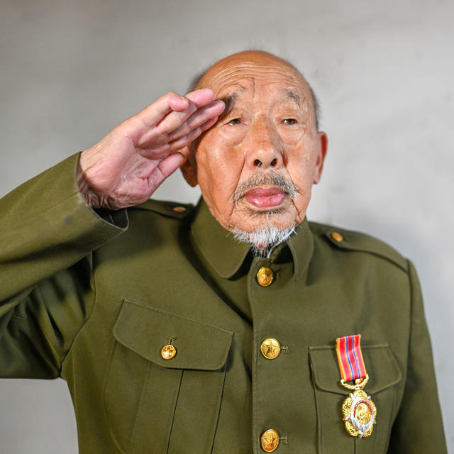 八一建军节 百岁老兵 军事 抗日战争 抗美援朝 解放战争
