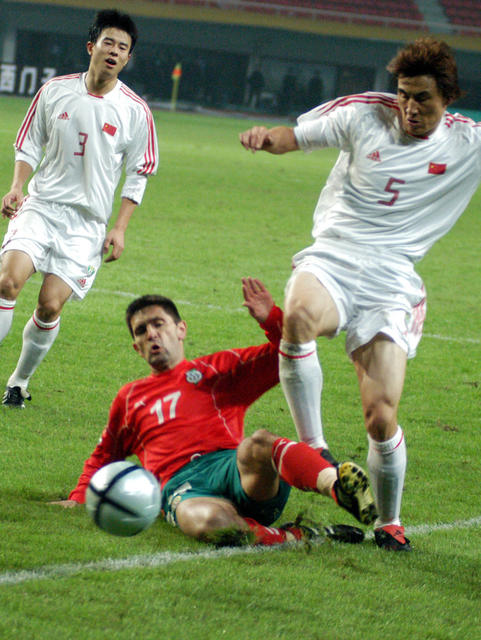 中国和保加利亚足球友谊赛  长沙贺龙体育场