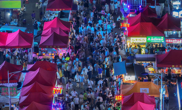 长沙 网红城市 夜经济 打卡点 小吃