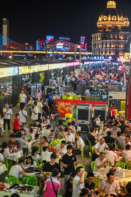 长沙 网红城市 夜经济 打卡点 小吃