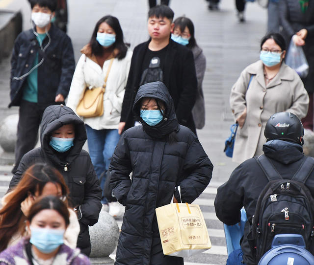 长沙 迎来低温天气