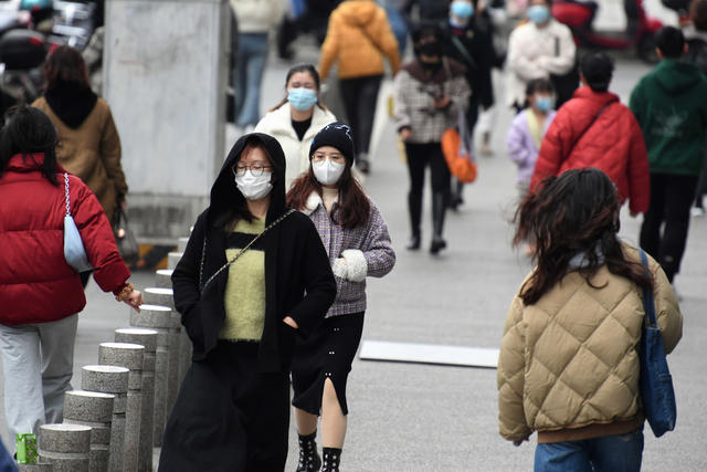 长沙 迎来低温天气