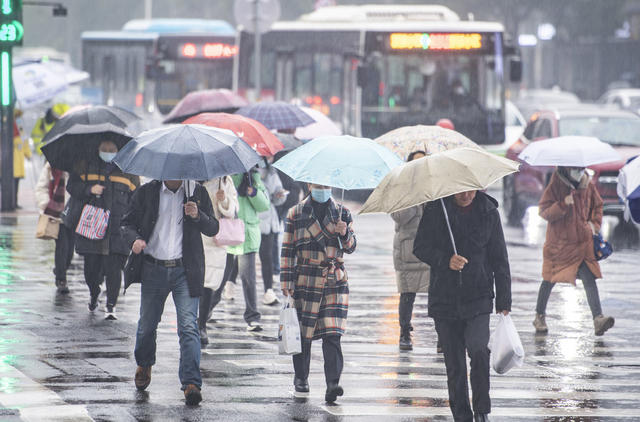 长沙雨雾天气持续“刷屏”