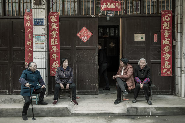 老街  码头  十八墩  
