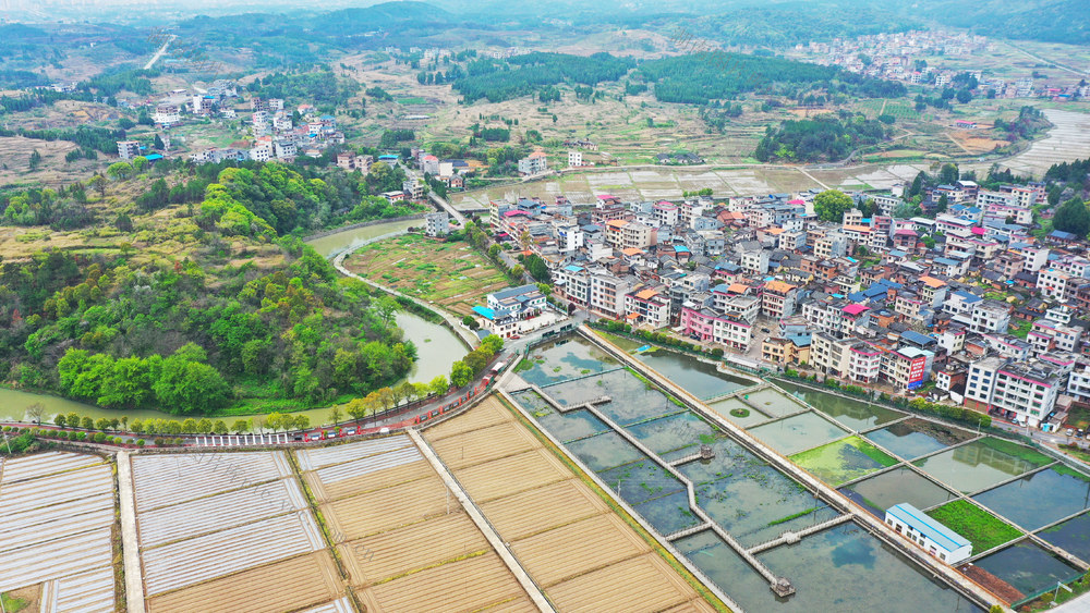 春耕  乡村  风景  生态