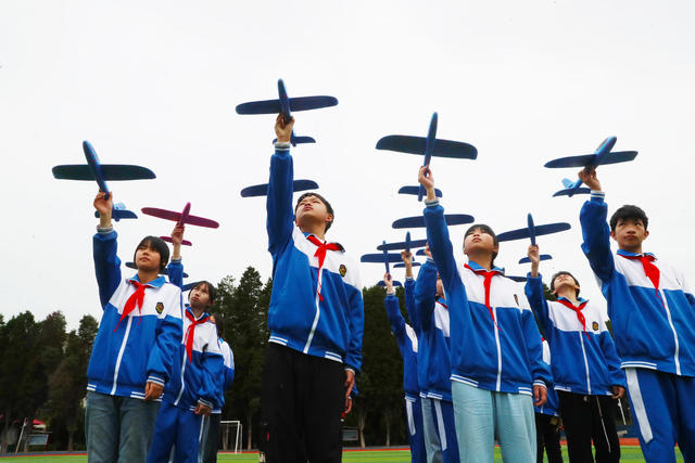 航天日  航模  校园