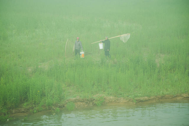 雾天  浏阳  万丰湖  早晨  山水