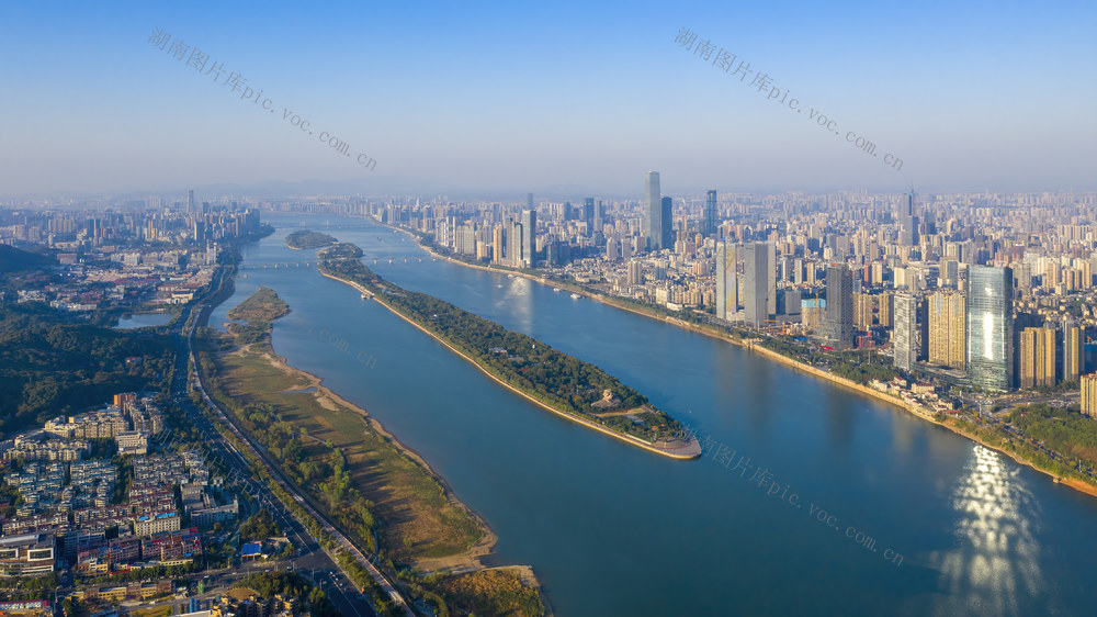 山水洲城 生态 城市环境 观江景 休闲度假 城市名片 湘江两岸