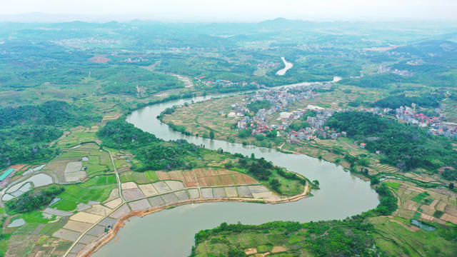 乡村  田园  舂陵河