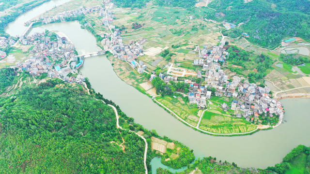 乡村  田园  舂陵河