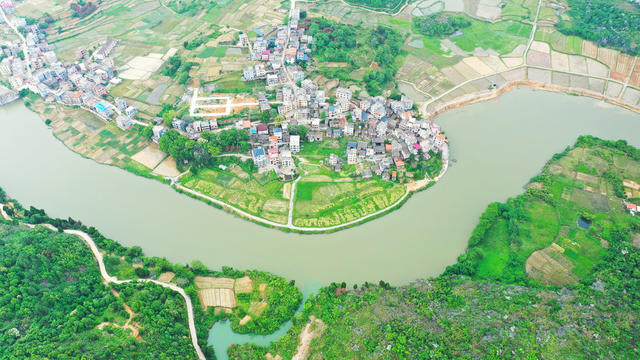 乡村  田园  舂陵河