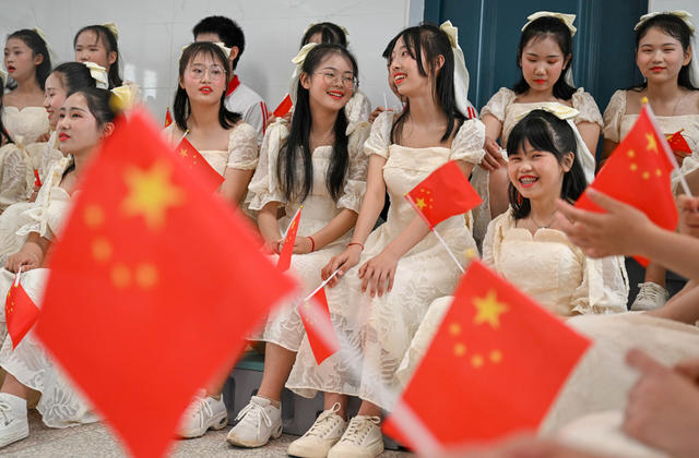 安仁县 学校 合唱团 音乐 学生 合唱排练 