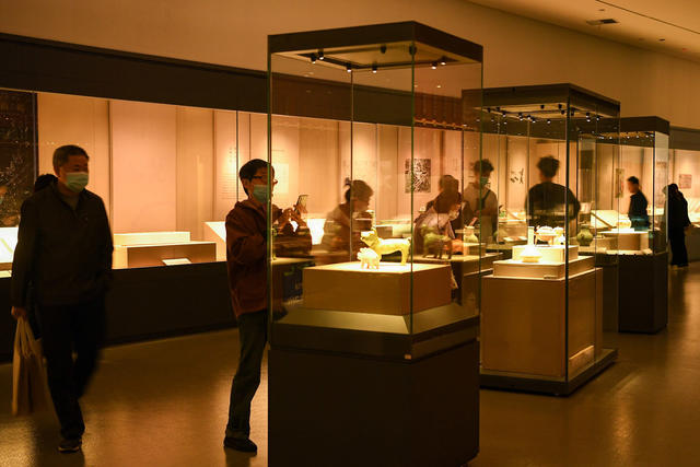 长沙市博物馆 出土文物 展览 简牍文字 