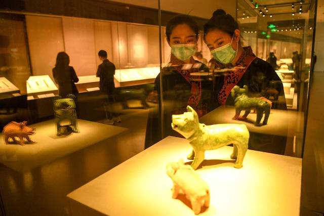 长沙市博物馆 出土文物 展览 简牍文字 