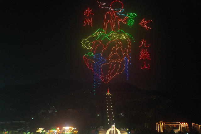 无人机飞行表演 红色旅游 城市文旅 博览会