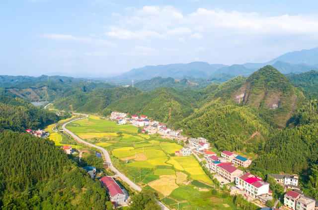 乡村振兴 赤滩村 丰收 乡村景色  