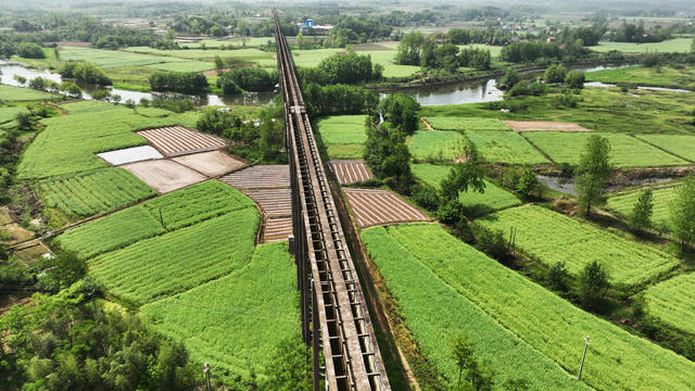 临澧县 青山灌区 群英渡槽