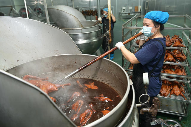 食品 传统工艺 传统食品 农副产品 深加工 武冈铜鹅 卤菜 工业园 手工业