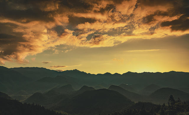 郴州  五盖山  光影
