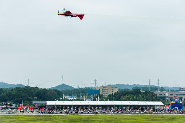 飞行  通航  飞机  飞翔伞  观众  博览会  飞机场  
