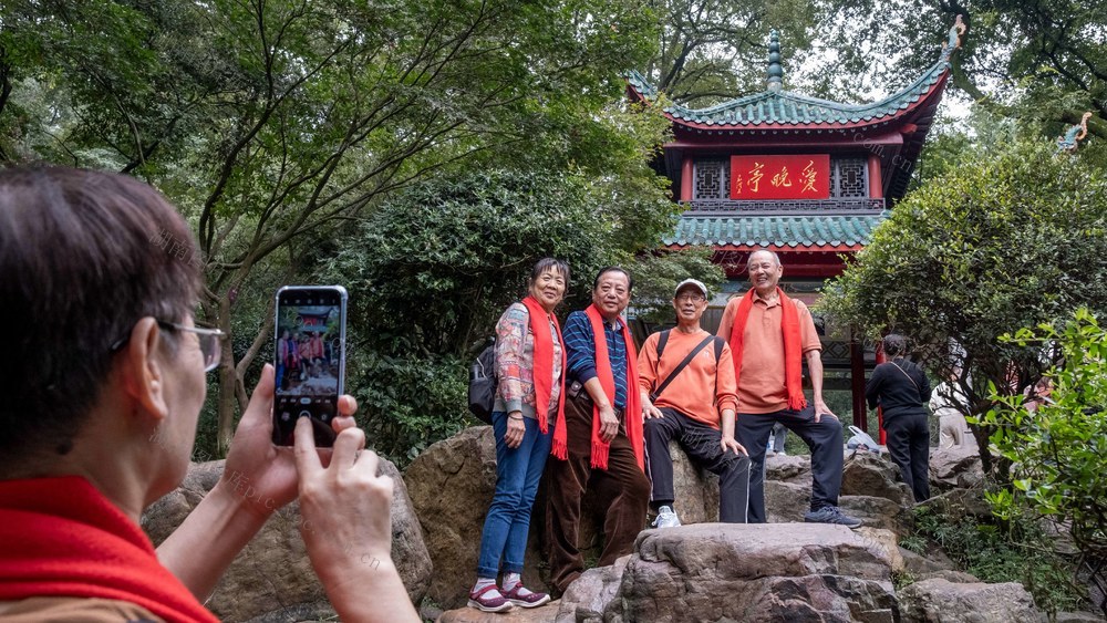 错峰游，长沙，爱晚亭，旅游