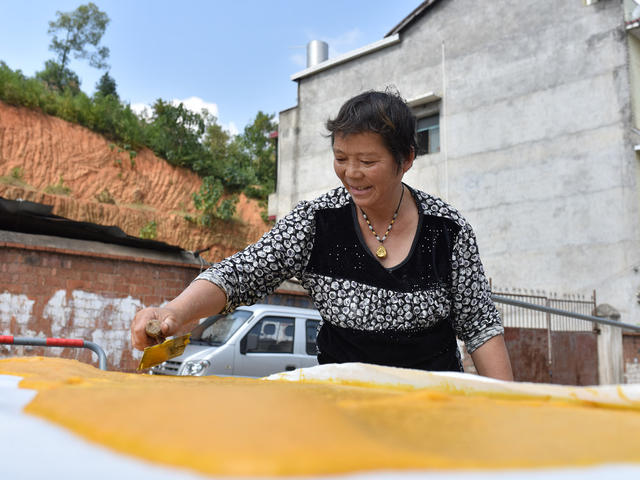 红薯片  加工  农村  合作社  产业发展  乡村振兴  农民增收  