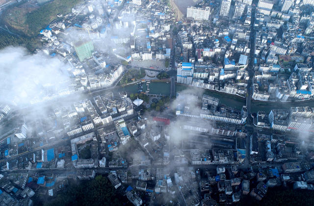 天然空调城 桂东县县城 森林 天然氧吧