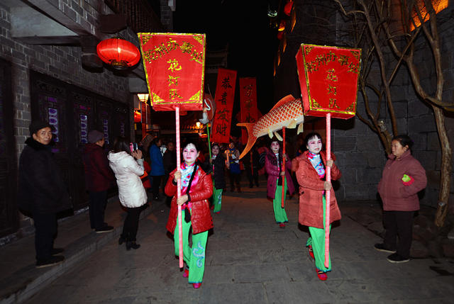 花灯 非遗 传承 艺人 表演