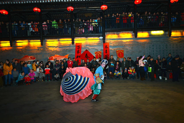 花灯 非遗 传承 艺人 表演