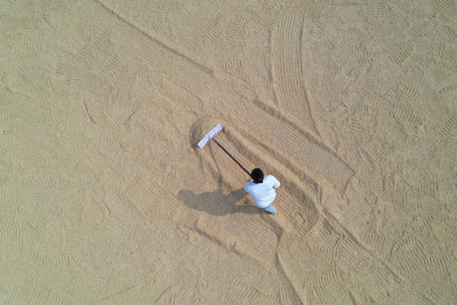 水稻 收割 晾晒