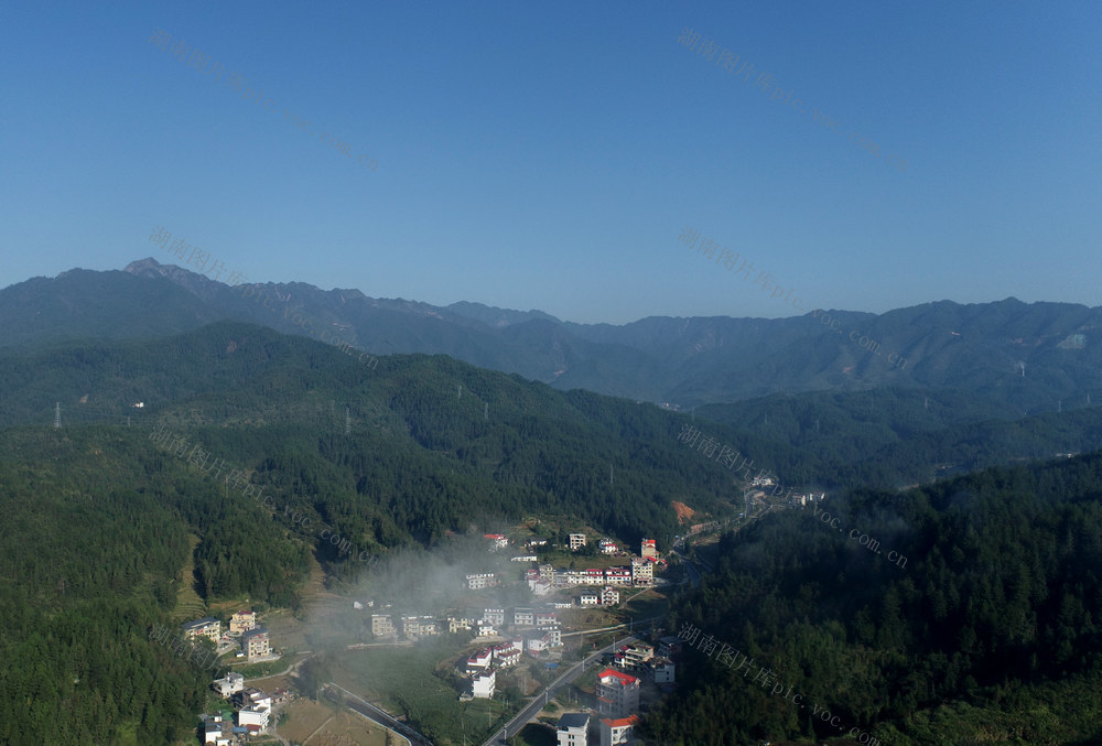 湖南桂东 深秋 侃大村 仙境