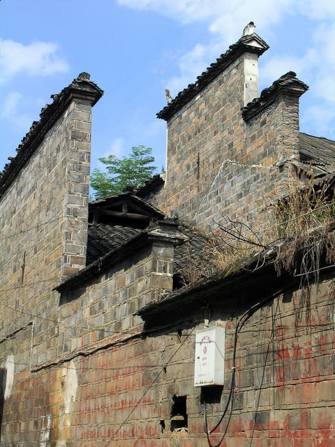 民居 建筑  乾州 老房子