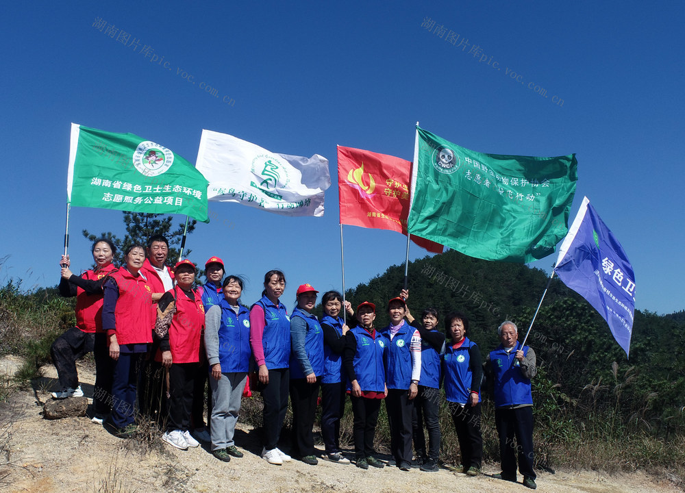 湖南桂东 “绿色卫士”  千年鸟道 候鸟 志愿者 巡山