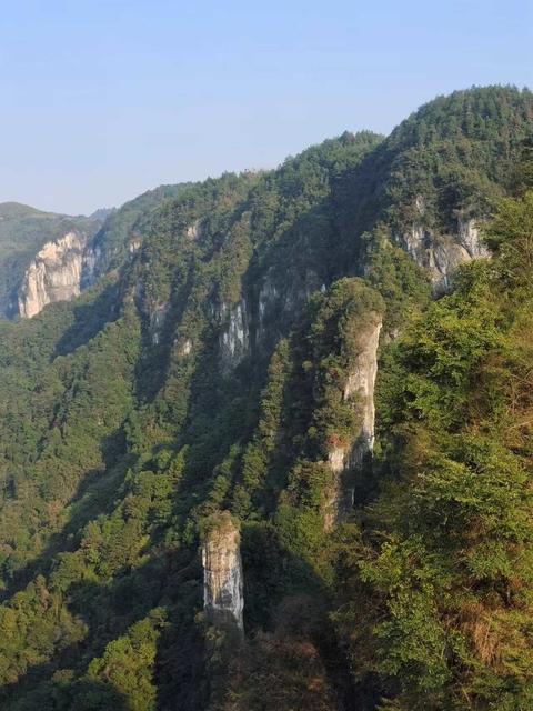 土家族 湘西 吉首 苗族 吉首 矮寨 大峡谷 风光 自然