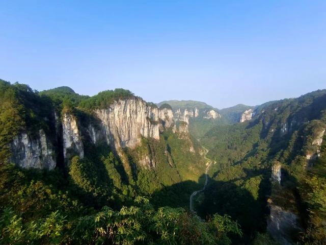 土家族 湘西 吉首 苗族 吉首 矮寨 大峡谷 风光 自然