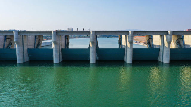 犬木塘 水库枢纽 下闸 蓄水 节水 供水 水利