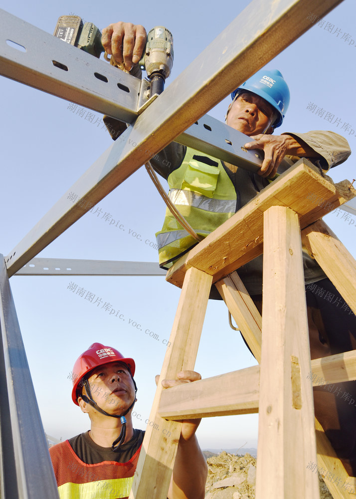 嘉禾：光伏电站建设忙