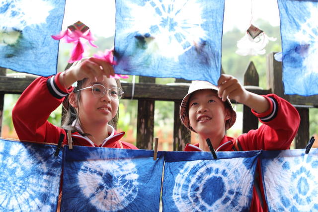 体验 手工 扎染 非遗  魅力