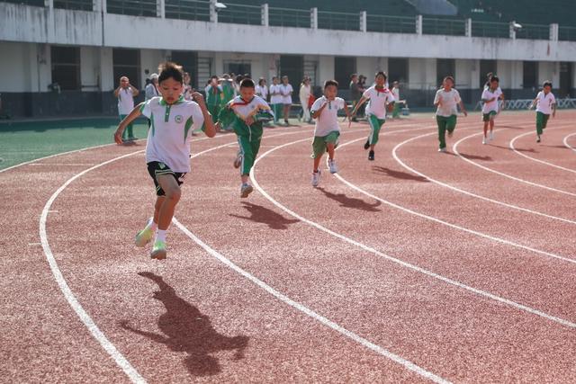 土家族 学生 跑步 苗族 小学 运动会 旱地龙舟 比赛 袋鼠跳 运动 快乐 体育 健康
