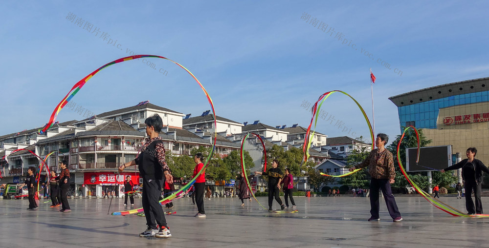 市民   晨练