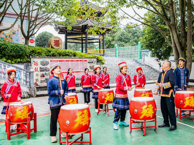 瑶鼓  非遗传承  教学  瑶族  怀化中方