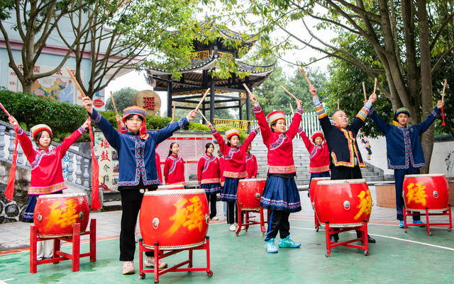 瑶鼓  非遗传承  教学  瑶族  怀化中方