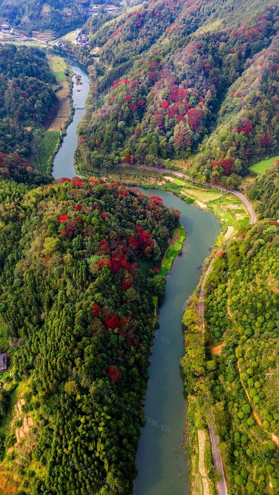 湖南 通道 乡村 深秋 美景