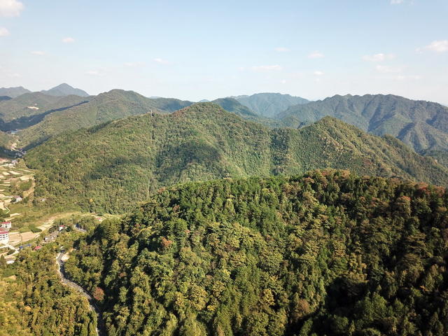 航拍囗安化囗大山