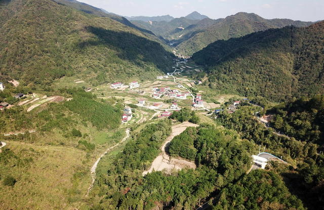 航拍囗安化囗大山